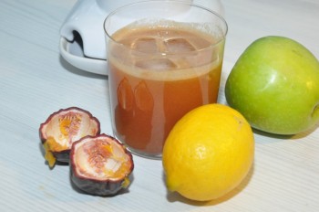 juicer mynta äpple citron passionsfrukt
