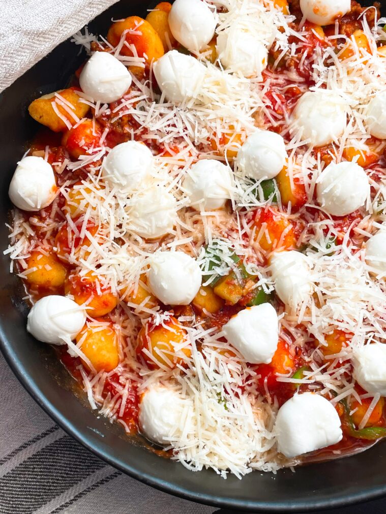 Gnocchi gratäng med vegofärs