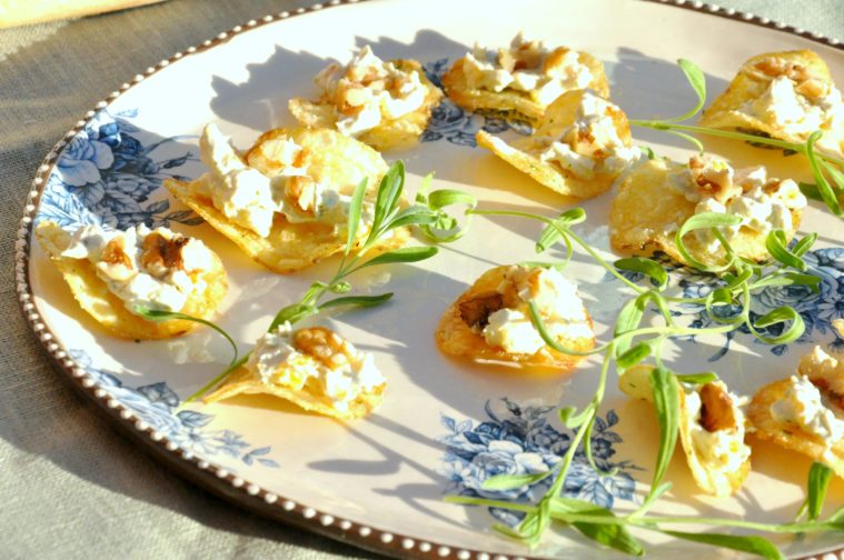 Saint agur aprikoser valnötter chips snacks apero